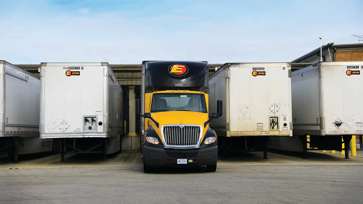 Estes Trucks - Parked At Terminal